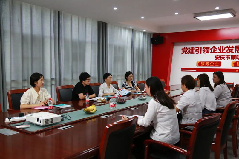 區(qū)婦聯(lián)張春一行蒞臨康明納走訪交流